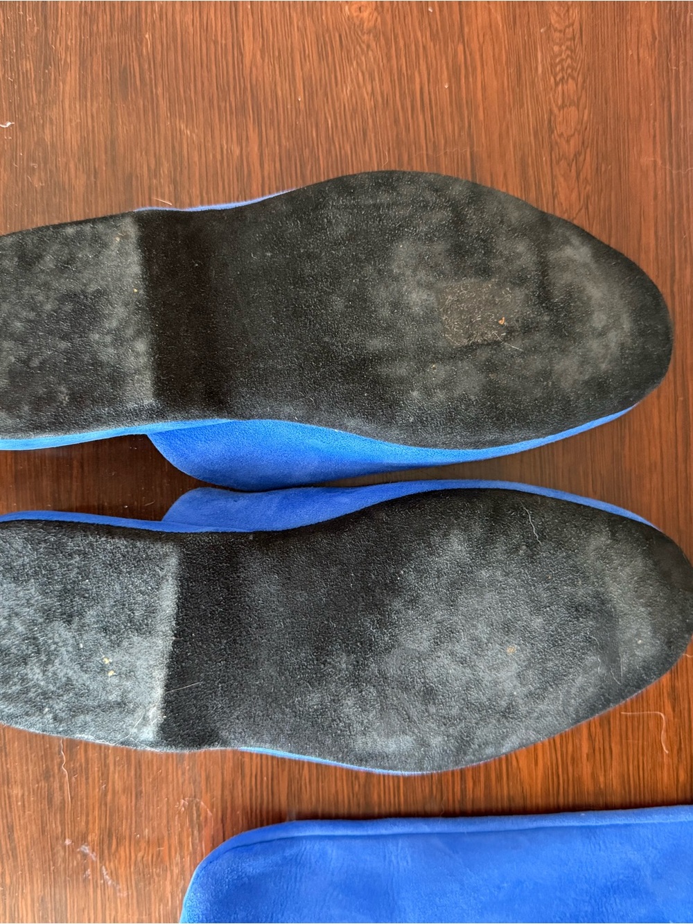 Charvet Royal Blue Suede slippers - Picture 3 of 3